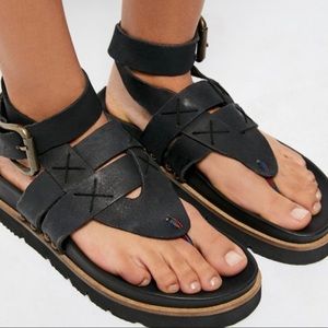 Free People Valencia Wrap Sandals NEW IN BOX